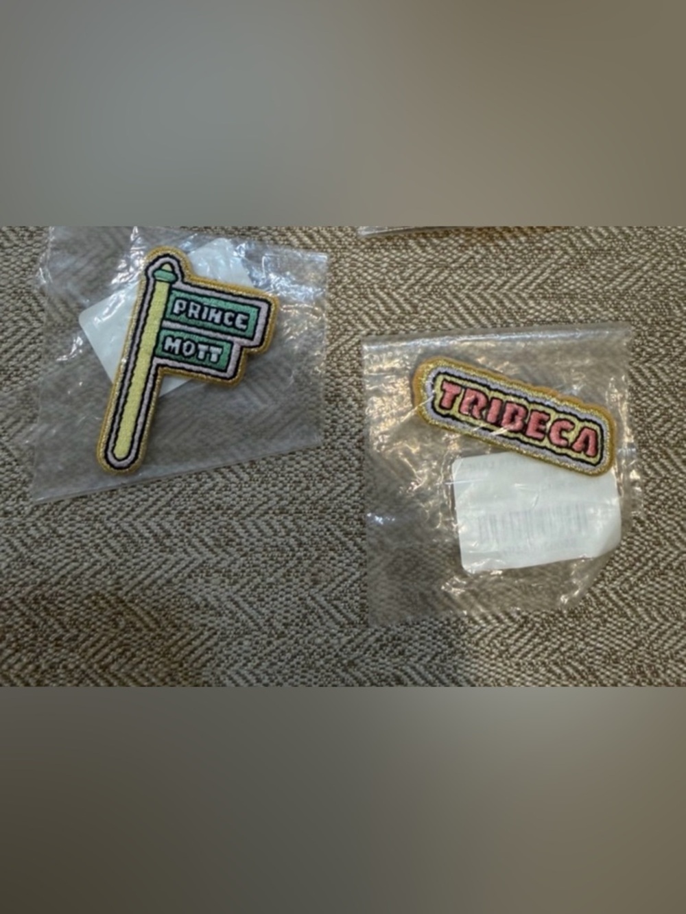 Stoney Clover Lane Embroidered New York City Patches